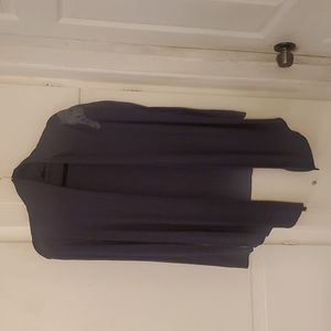 Iris Basic soft knit Long Sleeve embroidered top Size small